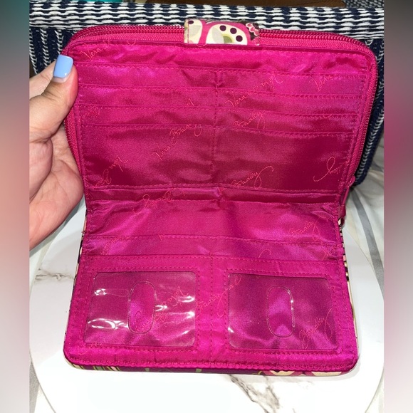 Vera Bradley Berry Paisley Turn Lock Wallet - Picture 11 of 14